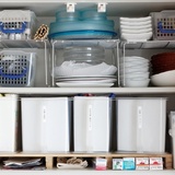 ニトリのキッチングッズで、戸棚・引き出し・冷蔵庫収納を便利に！