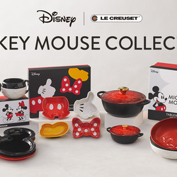 ル・クルーゼ「ミッキーマウス コレクション」の新作コレクションが6月に発売