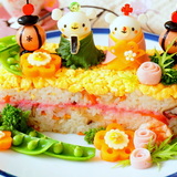ひな祭りにおすすめ！　可愛いちらし寿司＆寿司ケーキレシピ