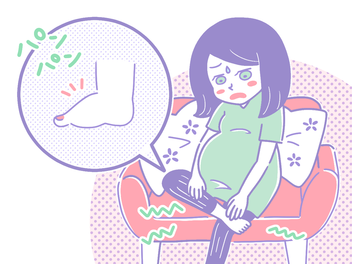医師監修 臨月のむくみをどうにかしたい 出産間近にむくみがつらいときの解消方法