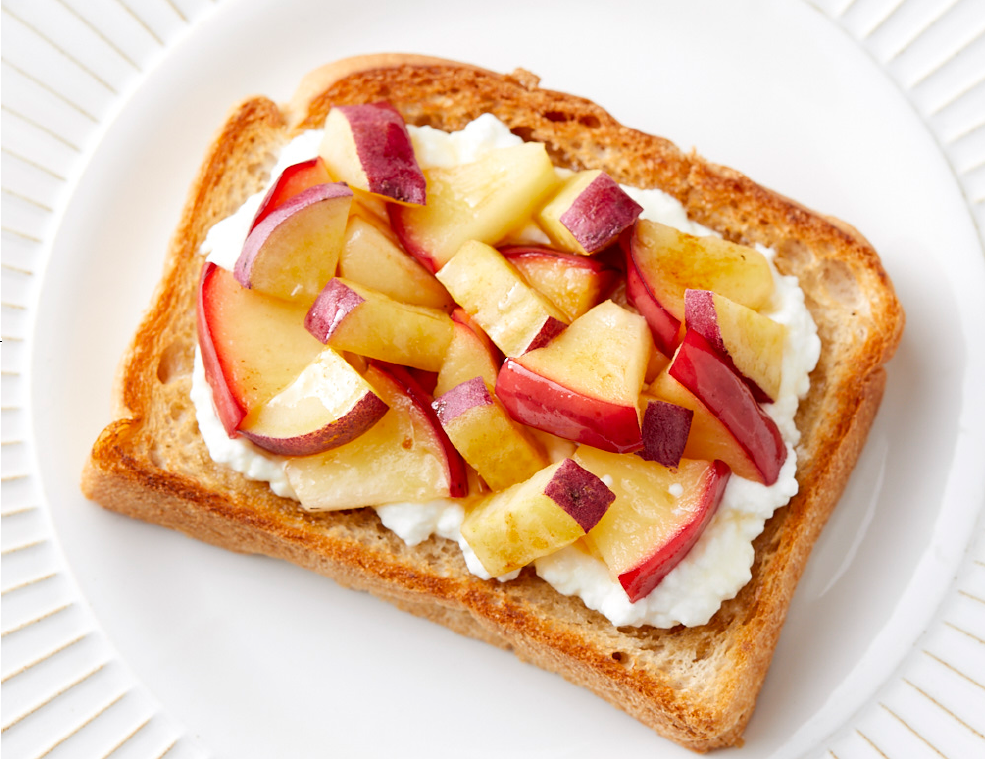 子どものおやつや朝食に 食パン1枚で簡単 さつまいもとりんごとリコッタチーズ パンイチrecipe 21年8月3日 Biglobeニュース