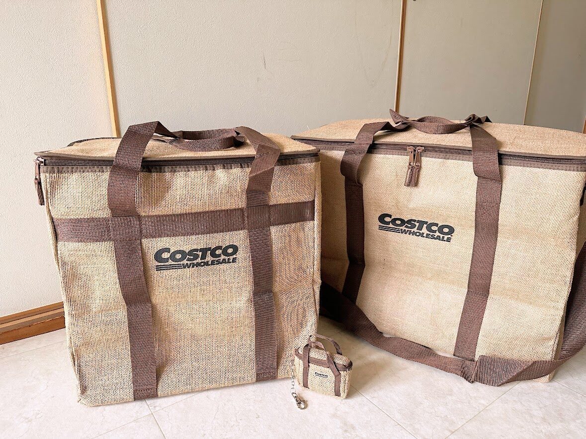 コストコ COSTCO 保冷バッグ ジュート エコバッグ - エコバッグ